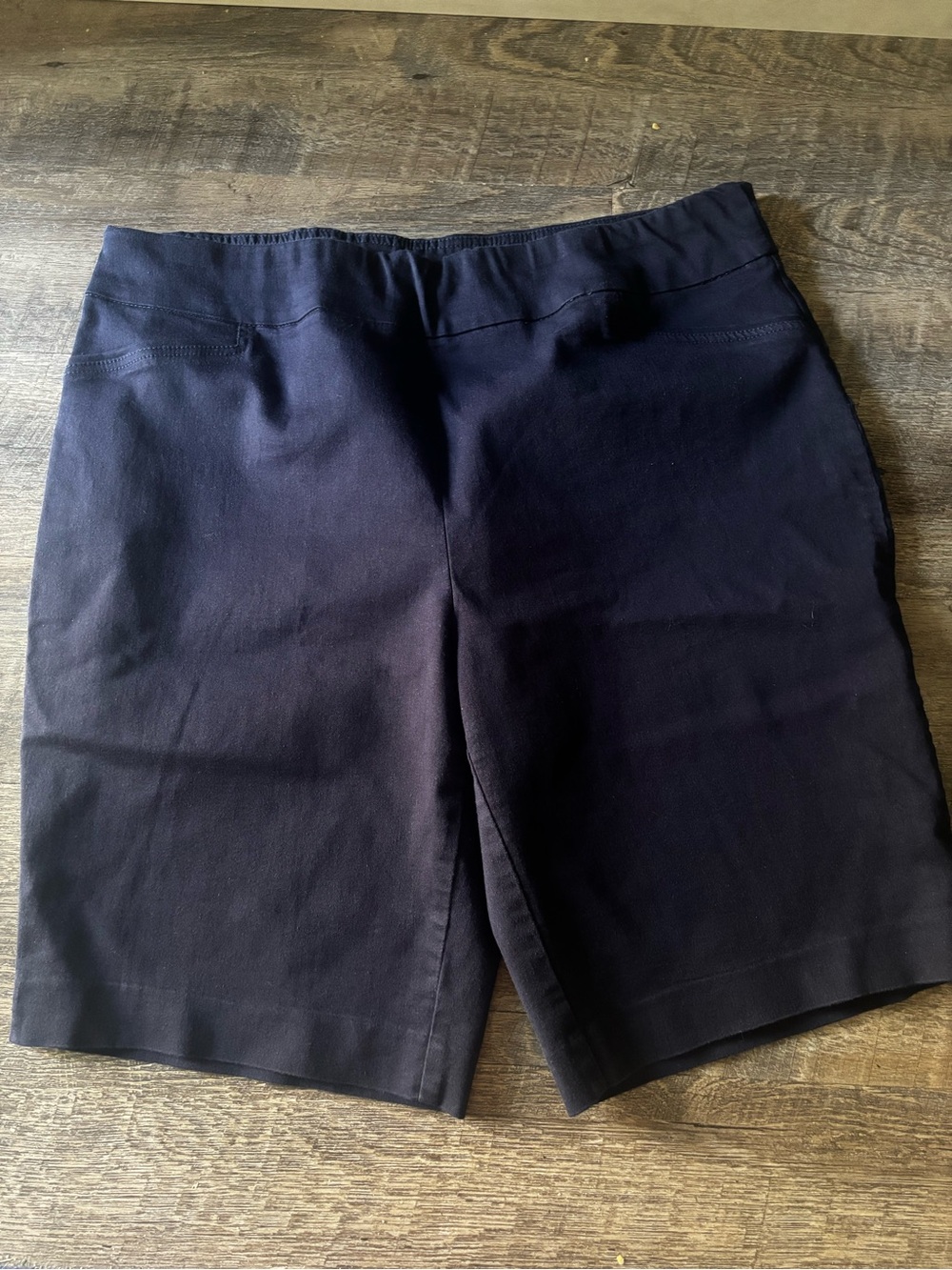 croft & barrow Navy Women's Bermuda Shorts